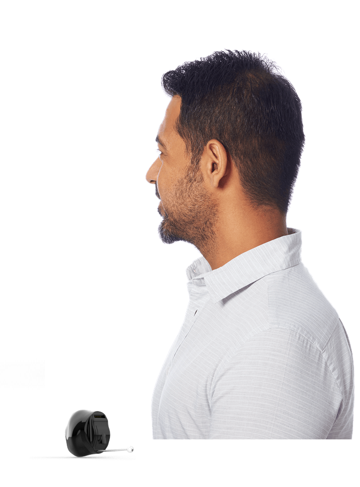 Invisible (IIC) Rest in the second bend of the ear canal where no one can see them.