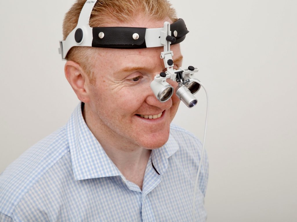 pic of Mark Coyle, the audiologist at Hear Here Scotland